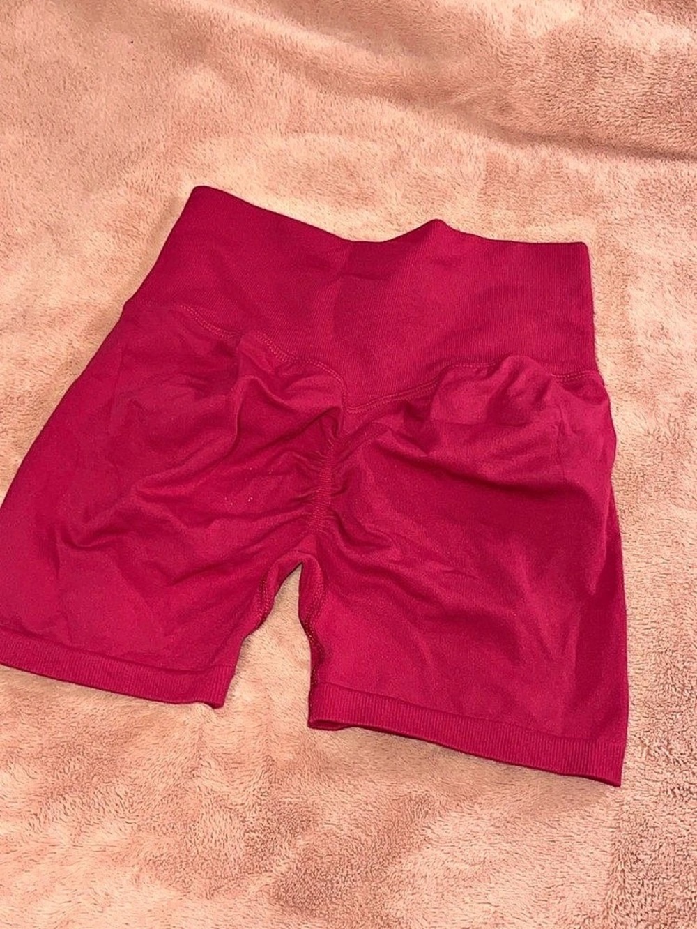 Pink Gym Shorts - small